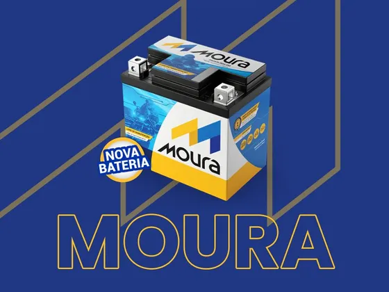 Bateria de Moto Moura