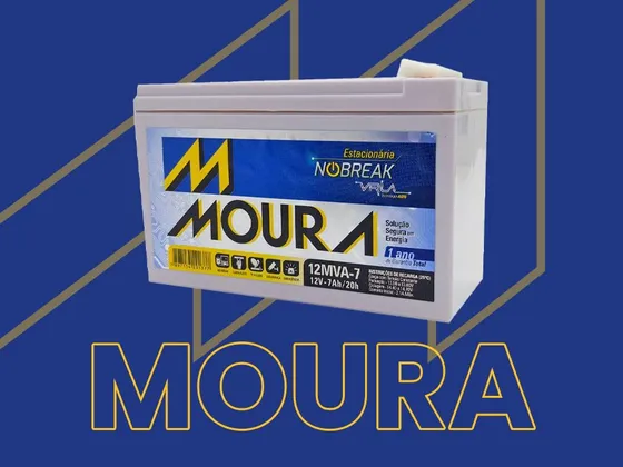 Bateria Estacionária Moura