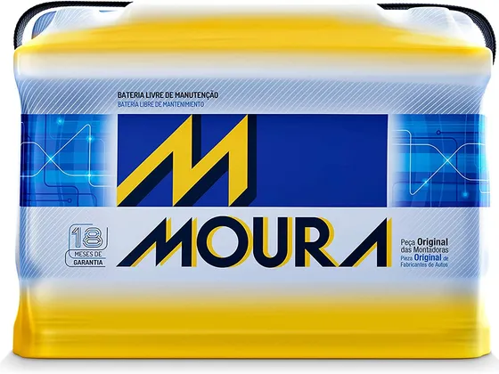 Bateria Moura 60 Amperes para Carro